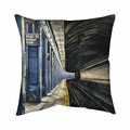 Fondo 26 x 26 in. New-York Subway-Double Sided Print Indoor Pillow FO3335250